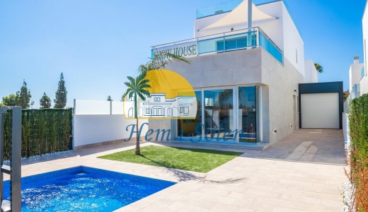 Villa - Nueva construcción  - Los Alcázares - Torre del Rame