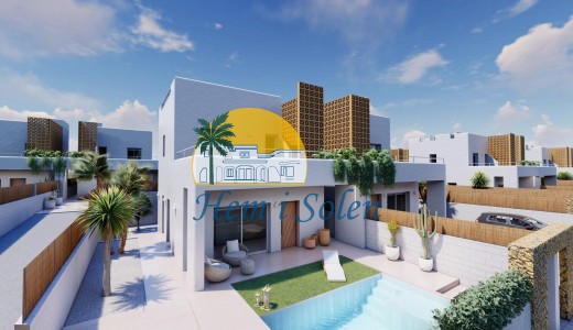 Villa - Nueva construcción  - Pilar de la Horadada - Polideportivo
