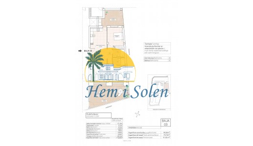 New Build - Ground floor apartment -
Hondón de las Nieves - Pueblo