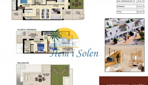 New Build - Town House -
Orihuela - Vistabella Golf