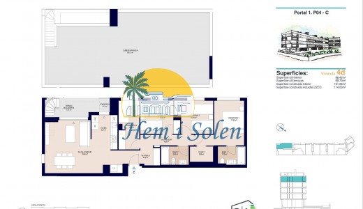 New Build - Penthouse -
Alicante - San Agustín-PAU 2