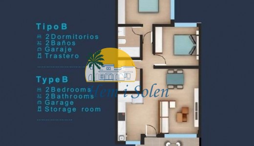 Nueva construcción  - Bungalow en el último piso -
Murcia - Los Pinos