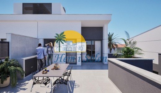 New Build - Semidetached -
Los Nietos - Los Nietos playa