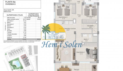 Nueva construcción  - Ático -
Santa Pola - Playa Tamarit