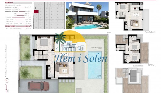 Nueva construcción  - Villa -
Ciudad Quesada - Lo Marabú