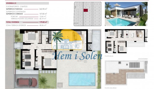 Nueva construcción  - Villa -
Ciudad Quesada - Lo Marabú