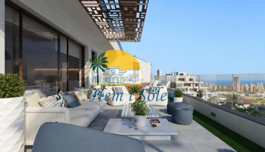 New Build - Ground floor apartment -
Finestrat - Seascape