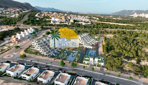 New Build - Ground floor apartment -
Finestrat - Seascape