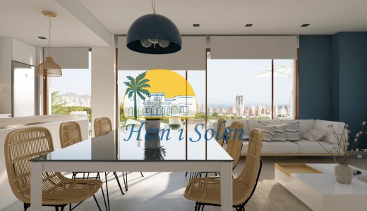 New Build - Ground floor apartment -
Finestrat - Seascape