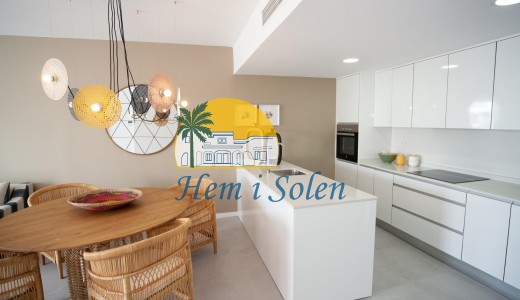 New Build - Ground floor apartment -
Finestrat - Seascape