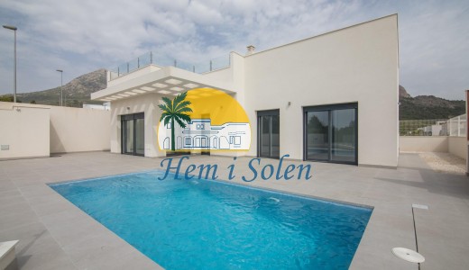 Nueva construcción  - Villa -
Polop - La Alberca