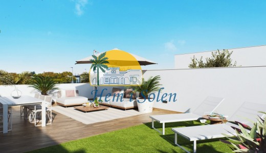 Nueva construcción  - Bungalow en el último piso -
Pilar de la Horadada - pueblo