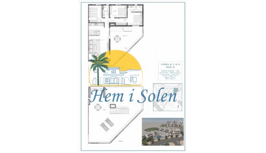 New Build - Top Floor Bungalow -
Vera - Pueblo Salinas