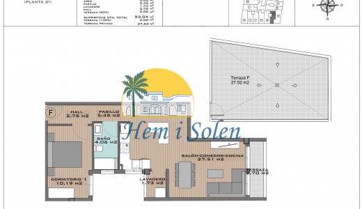 New Build - Penthouse -
Algorfa - Pueblo