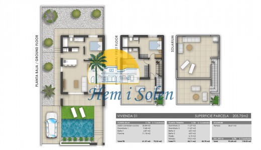 Nueva construcción  - Villa -
Pilar de la Horadada - Polideportivo
