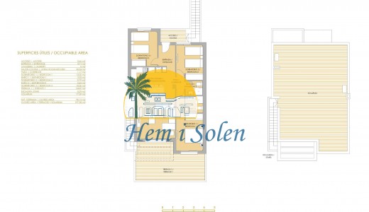 New Build - Top Floor Bungalow -
Orihuela - Vistabella Golf