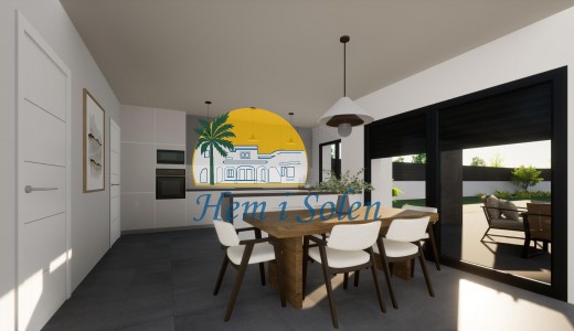 Nybyggd - Villa -
Pinoso - Lel