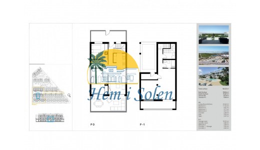 Nybyggd - Bungalow på översta våningen -
Torrevieja - Lago Jardín II