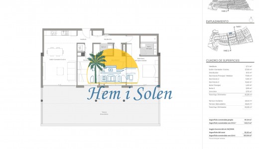 Nueva construcción  - Bungalow en el último piso -
Mojacar - Playa Macenas (Mojácar)