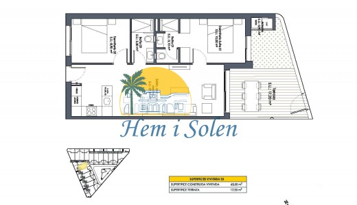 New Build - Ground Floor Bungalow -
San Fulgencio - Pueblo