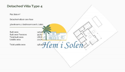 Nueva construcción  - Villa -
Penaguila - El Olivar