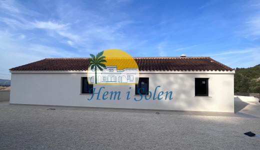Nueva construcción  - Villa -
Penaguila - El Olivar