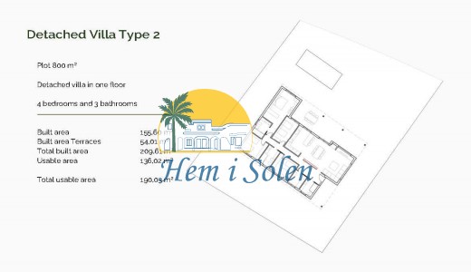 Nueva construcción  - Villa -
Penaguila - El Olivar