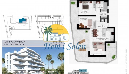 Nueva construcción  - Ático -
Pilar de la Horadada - Mil Palmeras