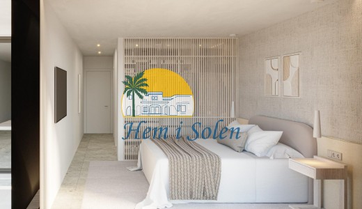 Nybyggd - Bungalow på bottenvåningen -
Mojacar - Playa De Macenas