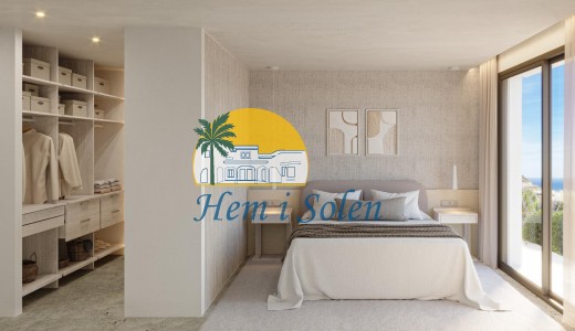 Nybyggd - Bungalow på bottenvåningen -
Mojacar - Playa De Macenas