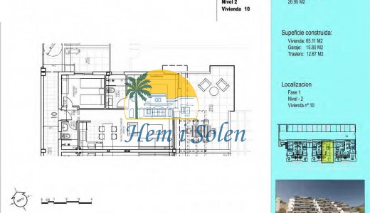 Nybyggd - Lägenhet -
Vera - Vera Playa