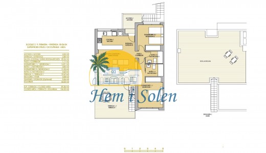 New Build - Top Floor Bungalow -
Orihuela - Vistabella Golf
