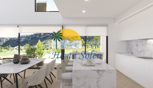Nueva construcción  - Villa -
Alicante - Font del Llop