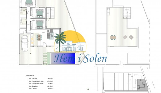 Nueva construcción  - Villa -
Los Alcázares - La Concha