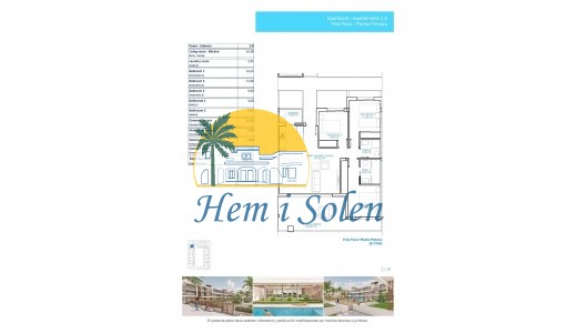 Nueva construcción  - Apartamento -
Pilar de la Horadada - Playa de las Higuericas