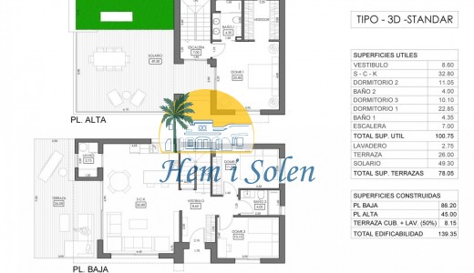 Nueva construcción  - Villa -
Orihuela Costa - La Ciñuelica