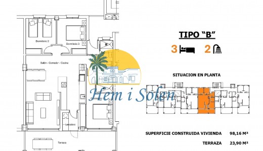 Nueva construcción  - Apartamento -
San Miguel de Salinas - Pueblo