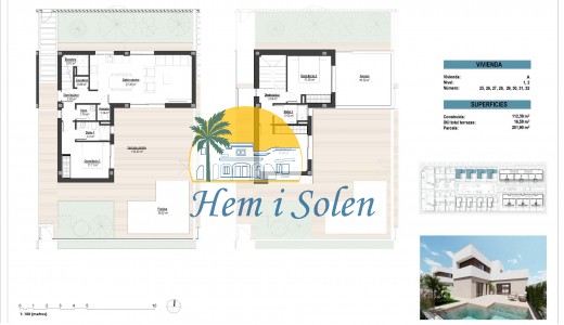 Nueva construcción  - Villa -
Los Alcázares - Serena Golf