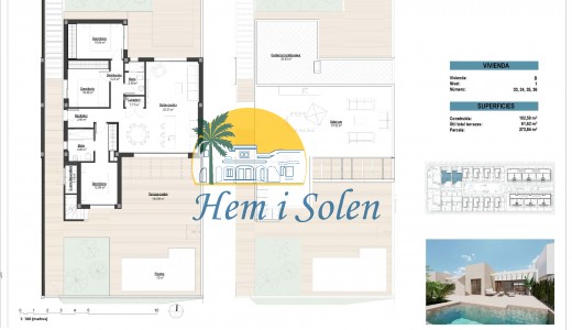 Nueva construcción  - Villa -
Los Alcázares - Serena Golf