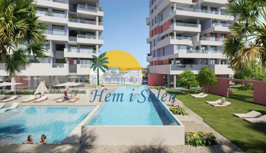 Nueva construcción  - Apartamento -
Calpe - Playa del Bol