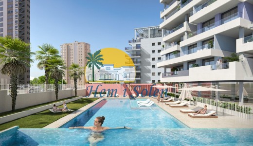 Nueva construcción  - Apartamento -
Calpe - Playa del Bol
