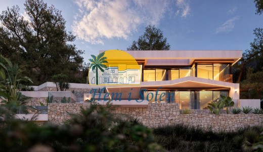Nybyggd - Villa -
Benissa - Racó Del Galeno