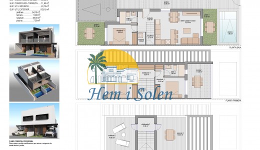 New Build - Semidetached -
San Javier - Santiago De La Ribera