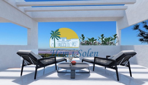 New Build - Top Floor Bungalow -
Torrevieja - Los balcones