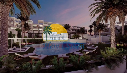 New Build - Top Floor Bungalow -
Torrevieja - Los balcones