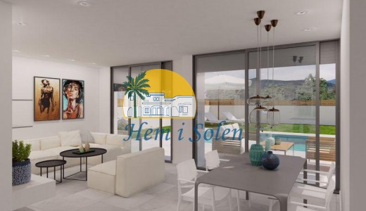 Nybyggd - Villa -
Aspe - Centro