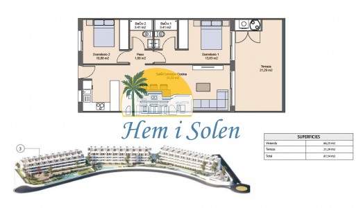 Nueva construcción  - Apartamento -
Finestrat - Balcon de finestrat