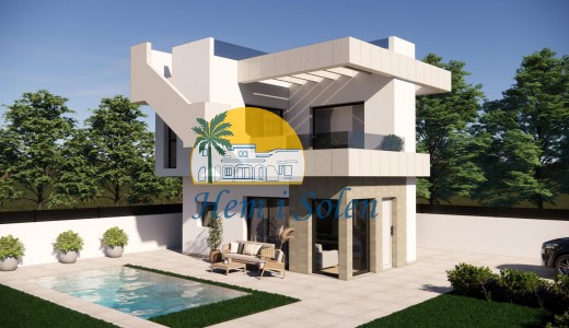 Nybyggd - Villa -
Los Montesinos - La herrada
