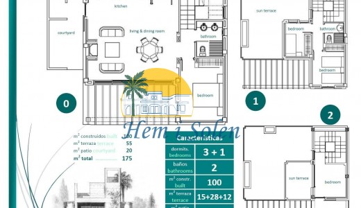 Nueva construcción  - Villa -
Sucina - Peraleja Golf
