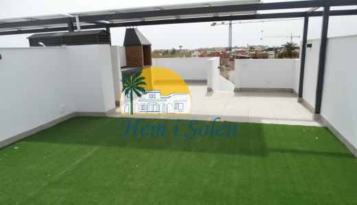 New Build - Top Floor Bungalow -
Pilar de la Horadada - pueblo